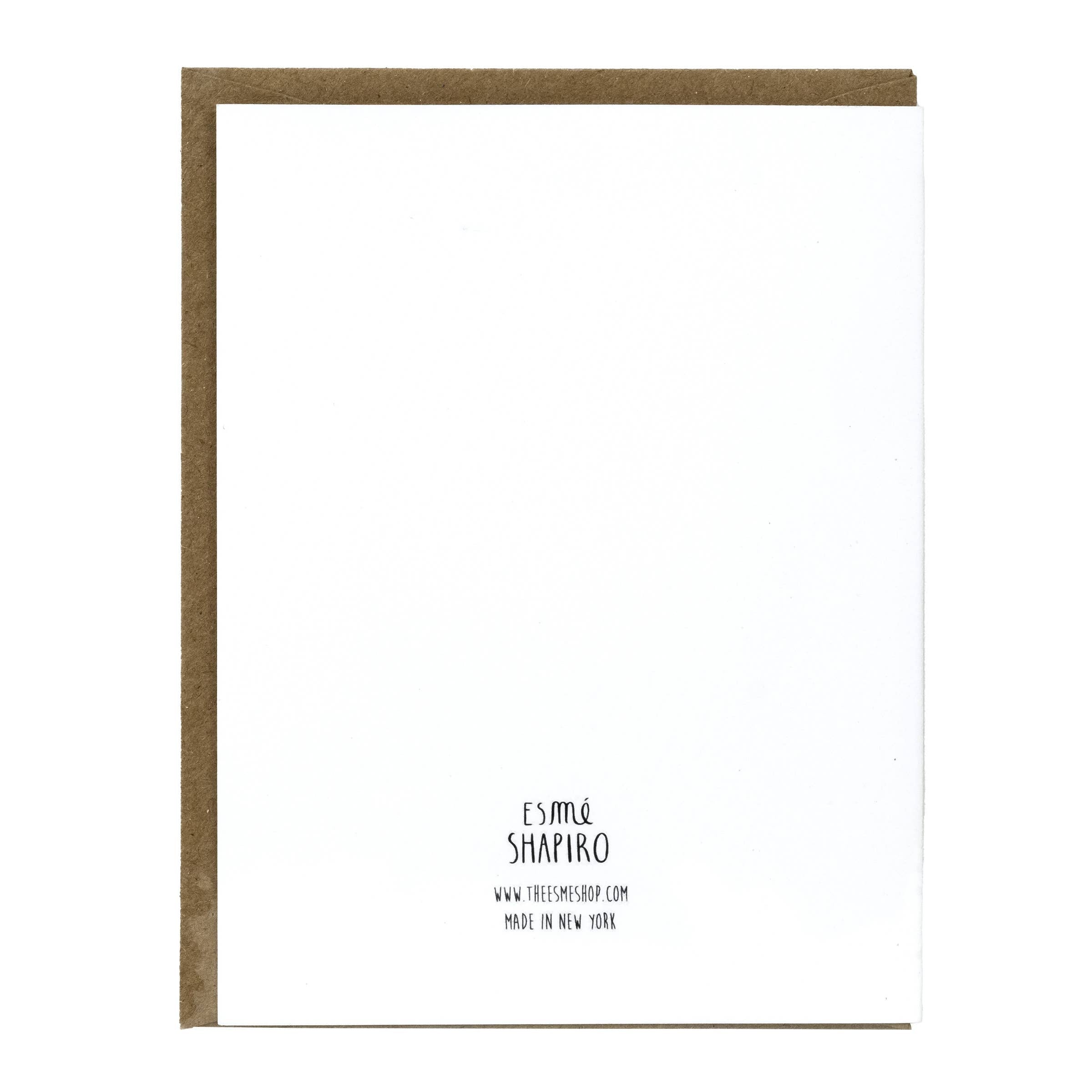 I Love You Utopia Little Houses Card