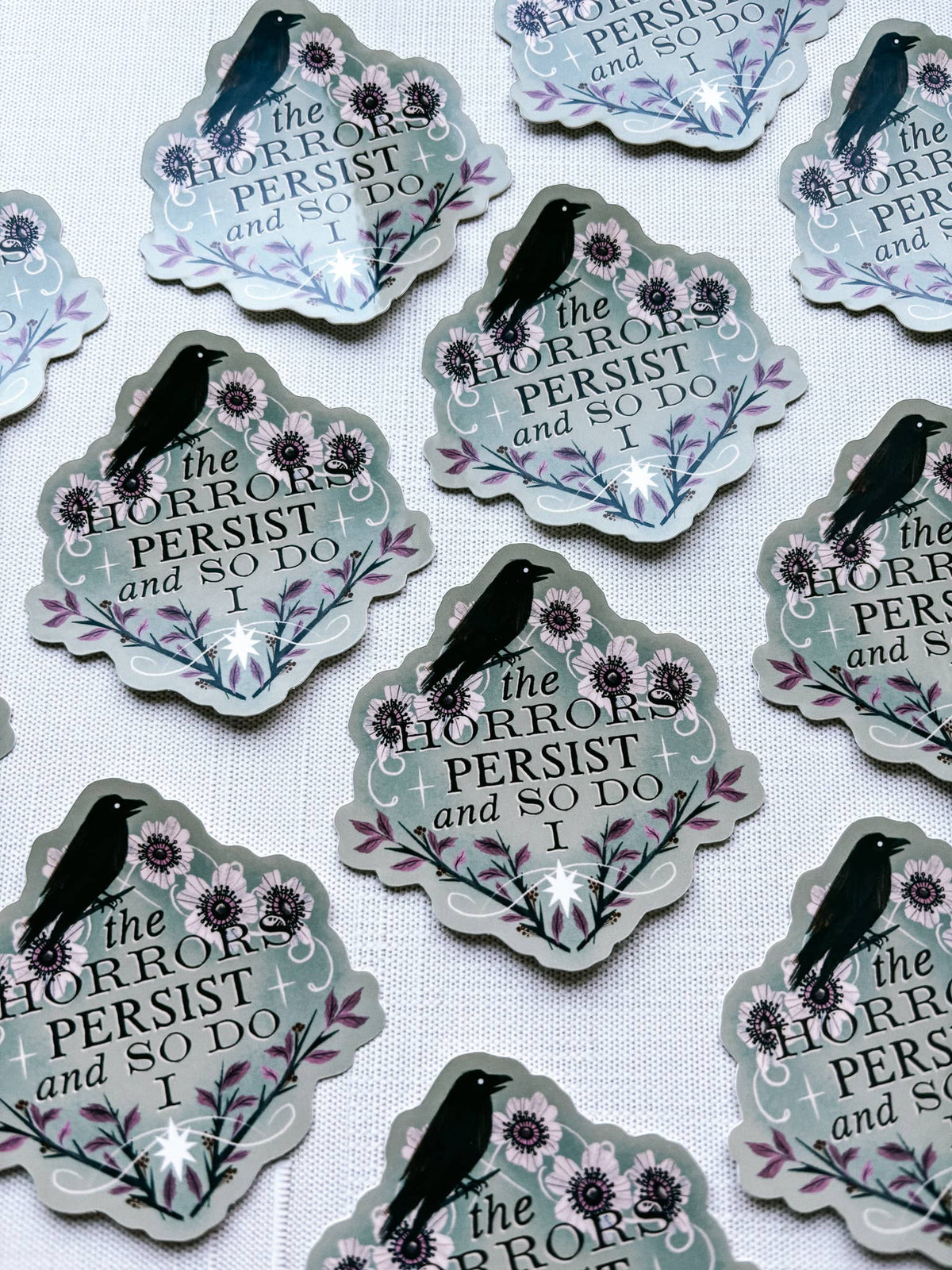 The Horrors Persist Sticker