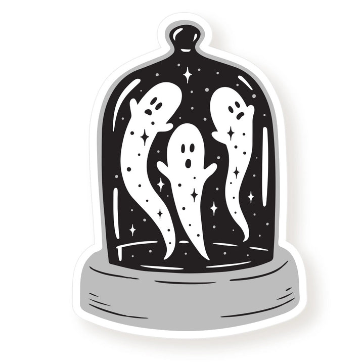 Ghost Cloche Sticker