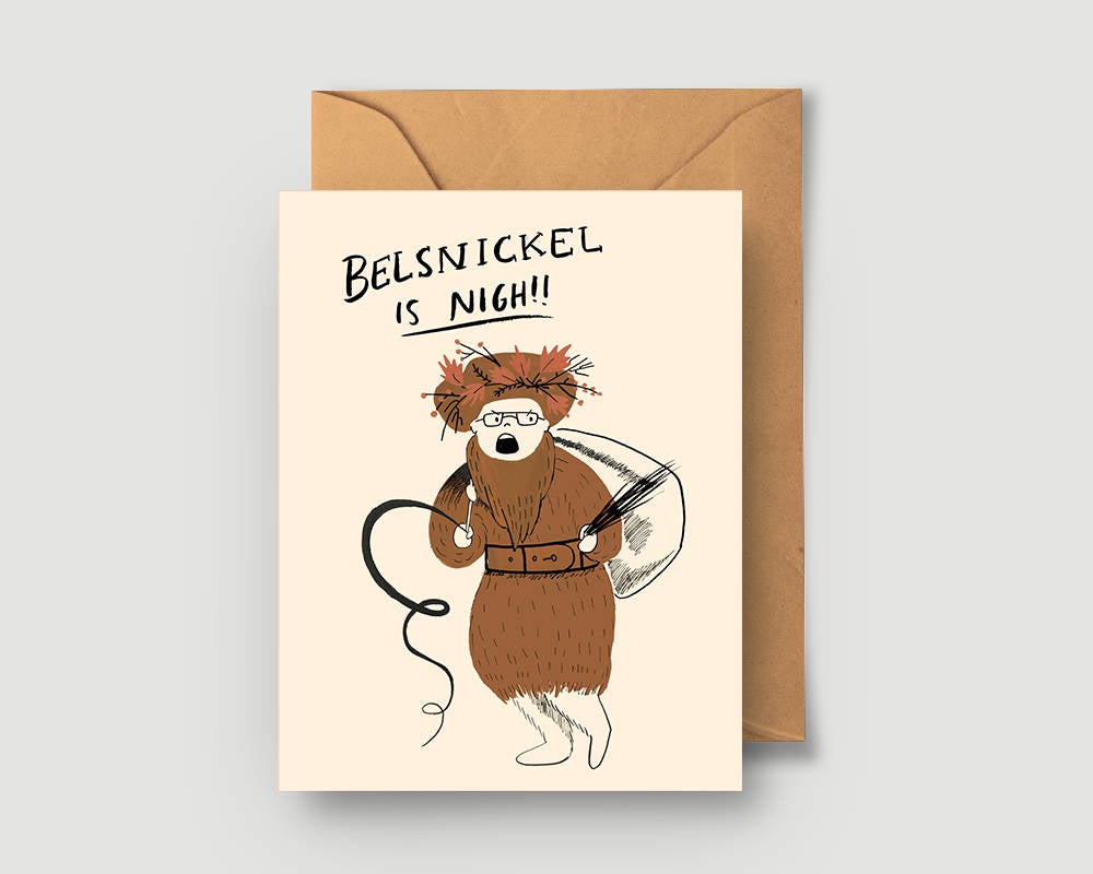 Belsnickel Is Nigh - Dwight Schrute Card