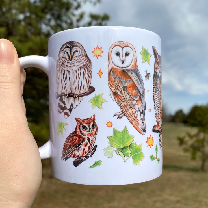 Eastern U.S. Owls Mug