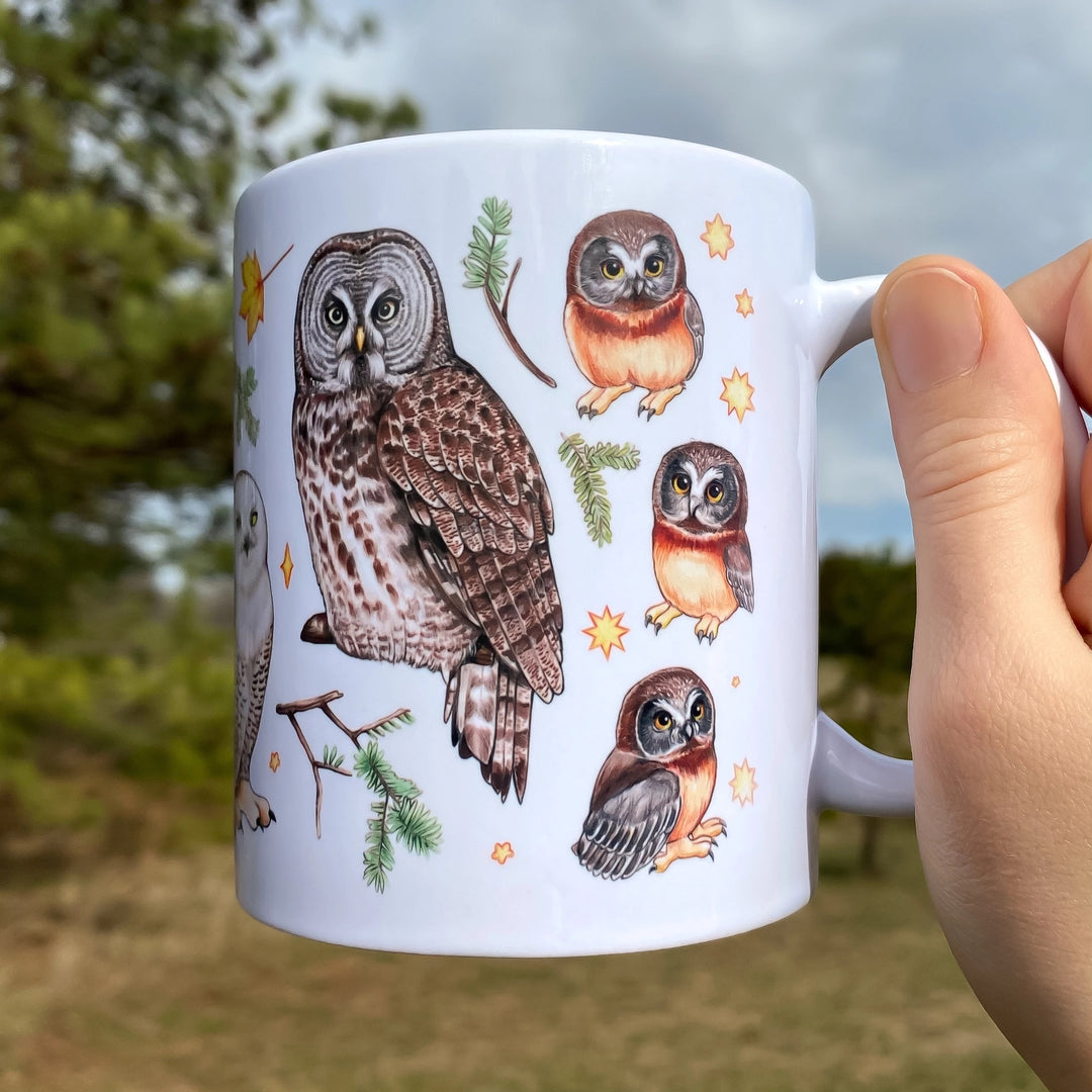 Eastern U.S. Owls Mug