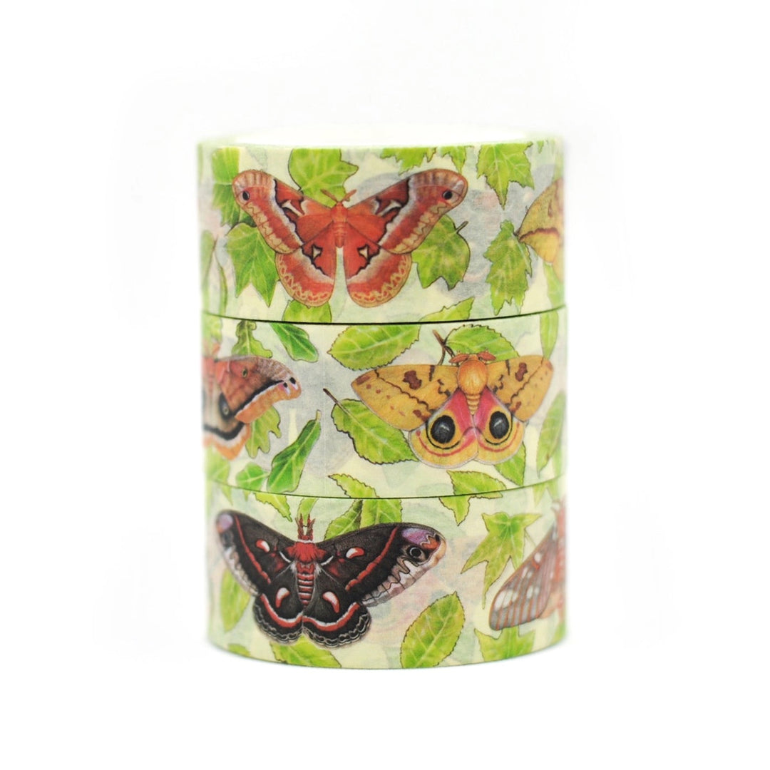Eastern U.S. Silk Moths Washi Tape