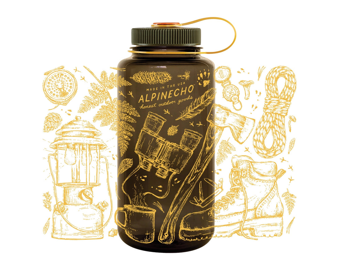 Gone Camping - Nalgene® Water Bottle