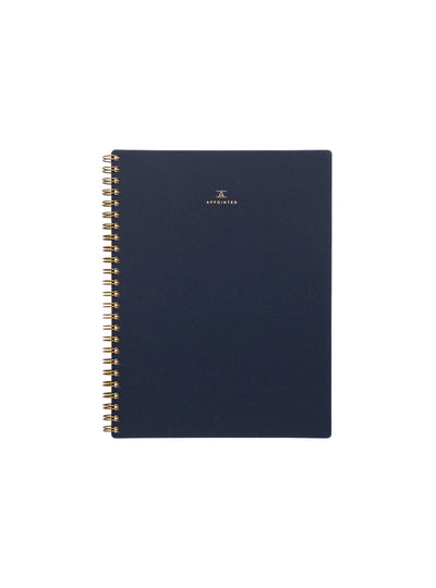 Appointed Lined Workbook - Oxford Blue