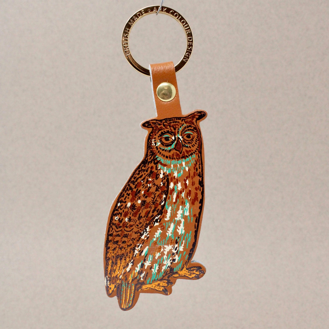 Nocturnal Owl Keychain