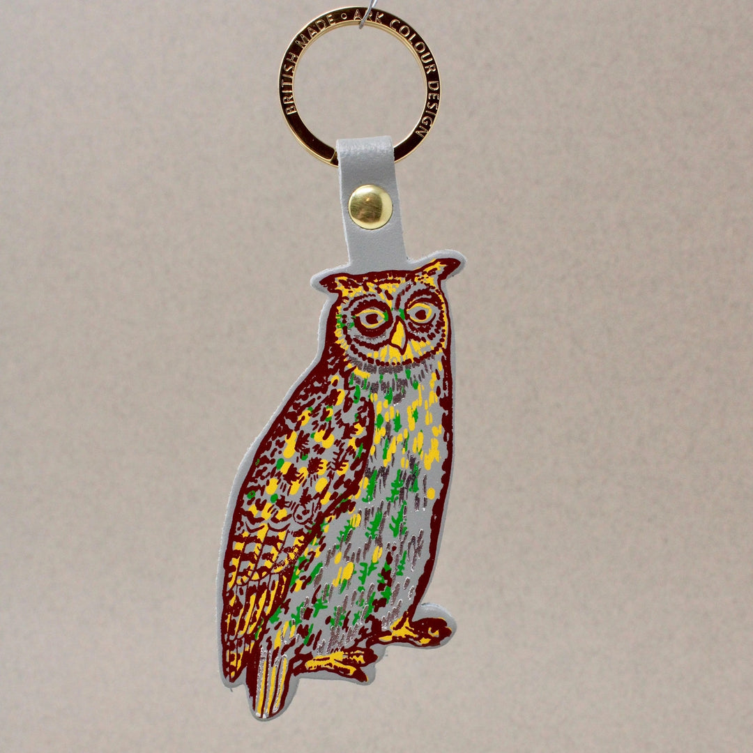 Nocturnal Owl Keychain