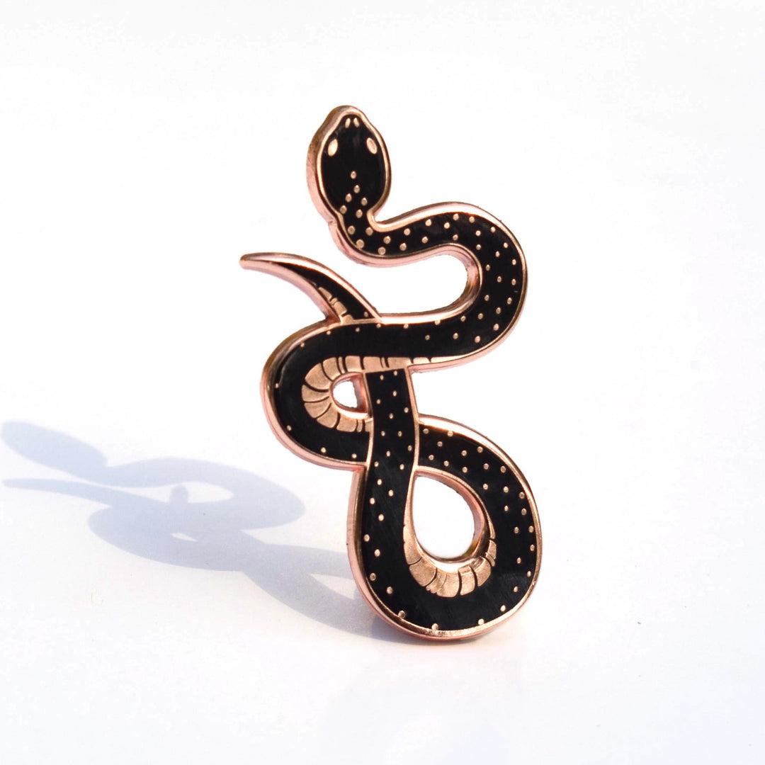 Midnight Snake Pin