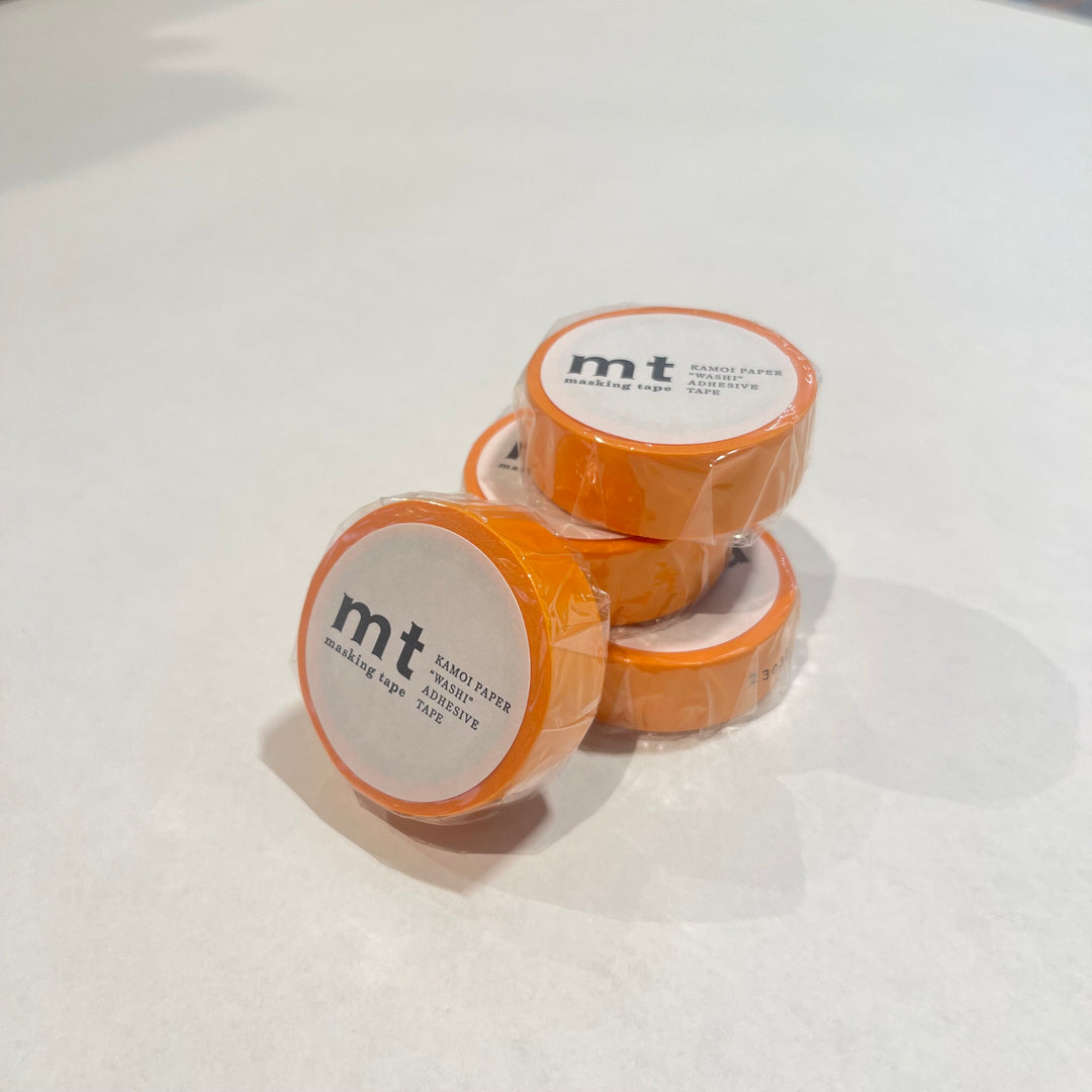 Matte Clementine Washi Tape