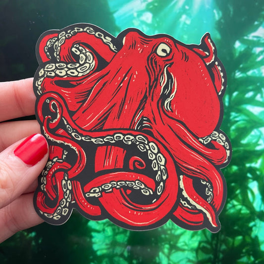 Giant Pacific Octopus Sticker