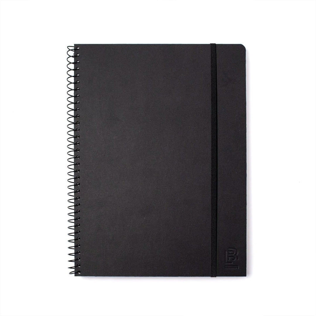 Blackwing Large A4 Spiral Sketchbook - Black