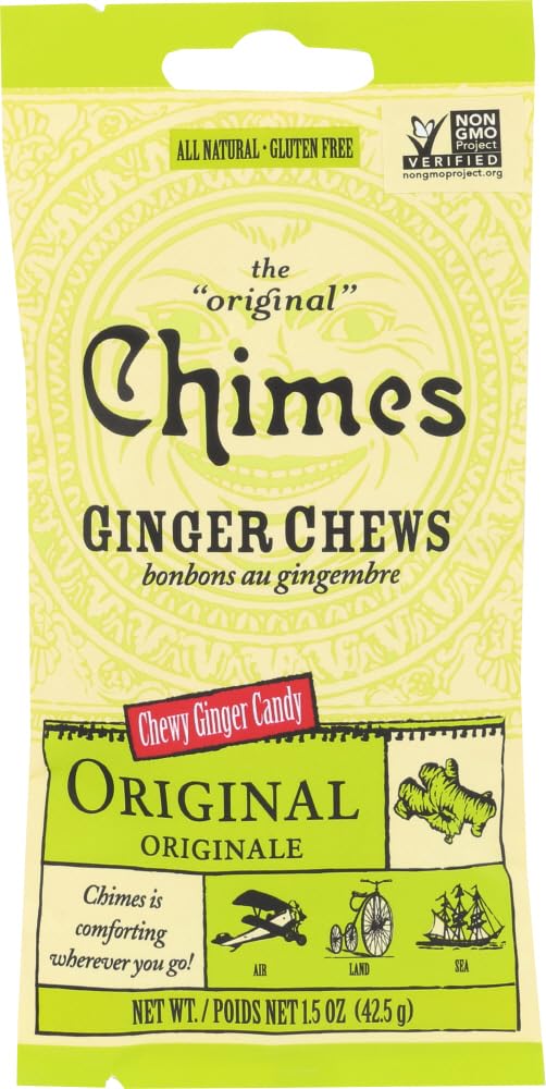 Chimes Ginger Chew Candy