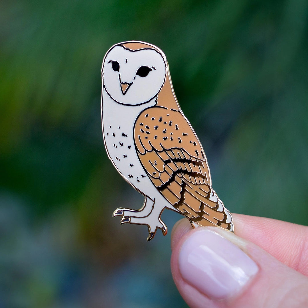 Barn Owl Pin