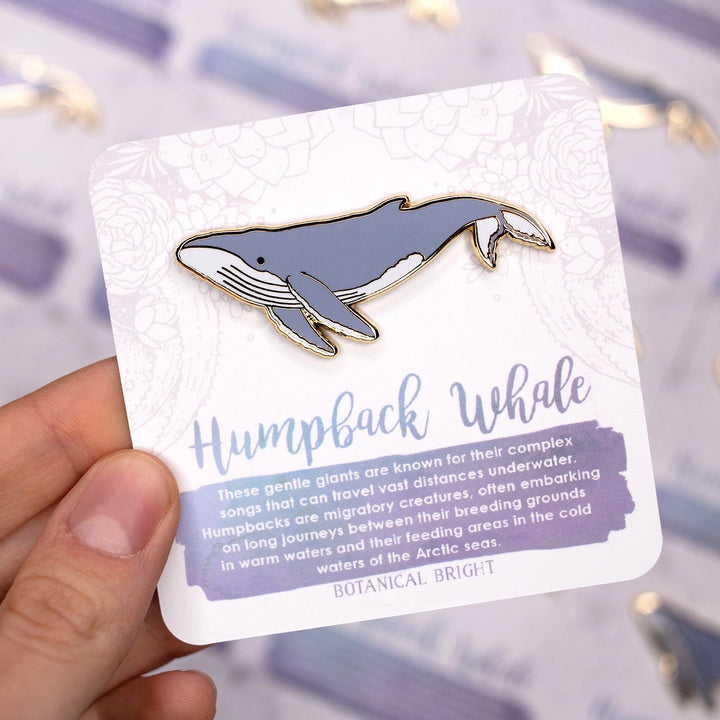 Humpback Whale Pin
