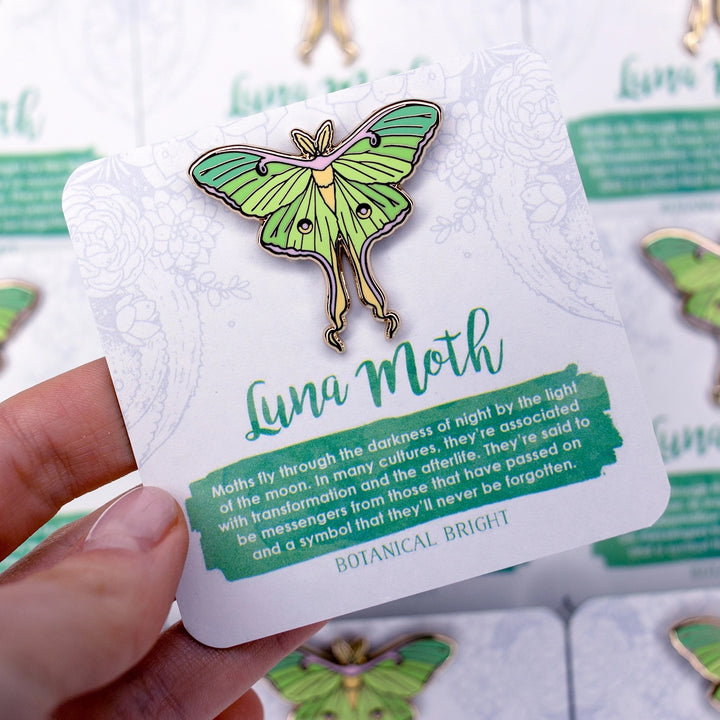 Luna Moth Pin