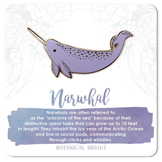 Narwhal Pin