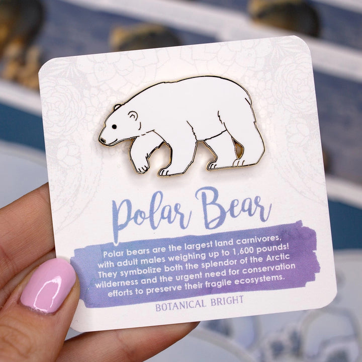 Polar Bear Pin