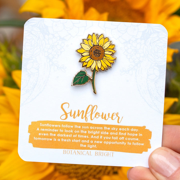 Sunflower Pin