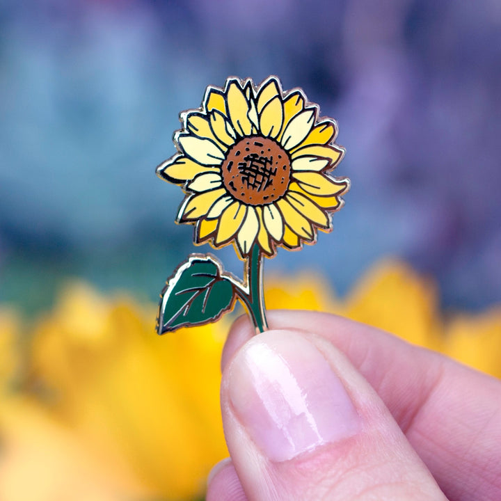 Sunflower Pin