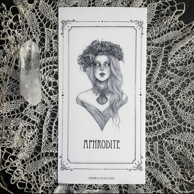 Aphrodite Devotional Candle Sticker