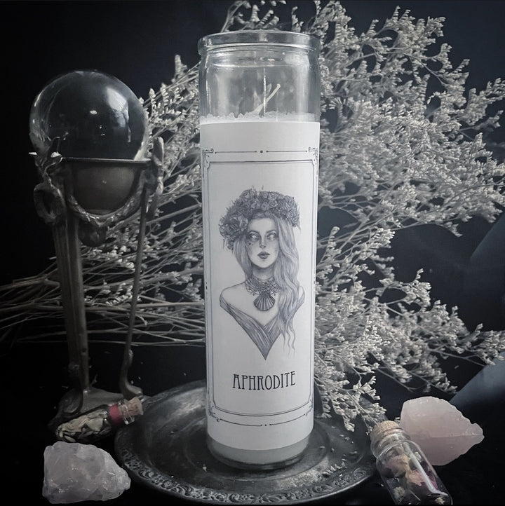 Aphrodite Devotional Candle Sticker