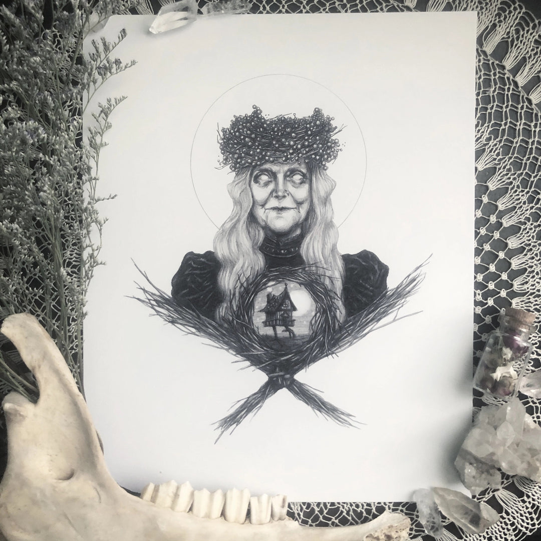 Baba Yaga Print