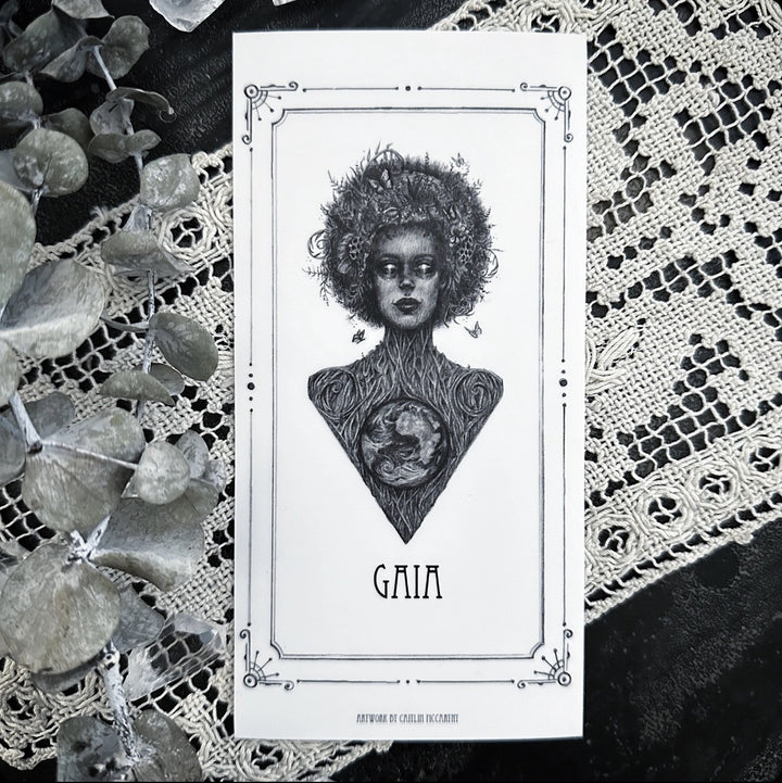 Gaia Devotional Candle Sticker