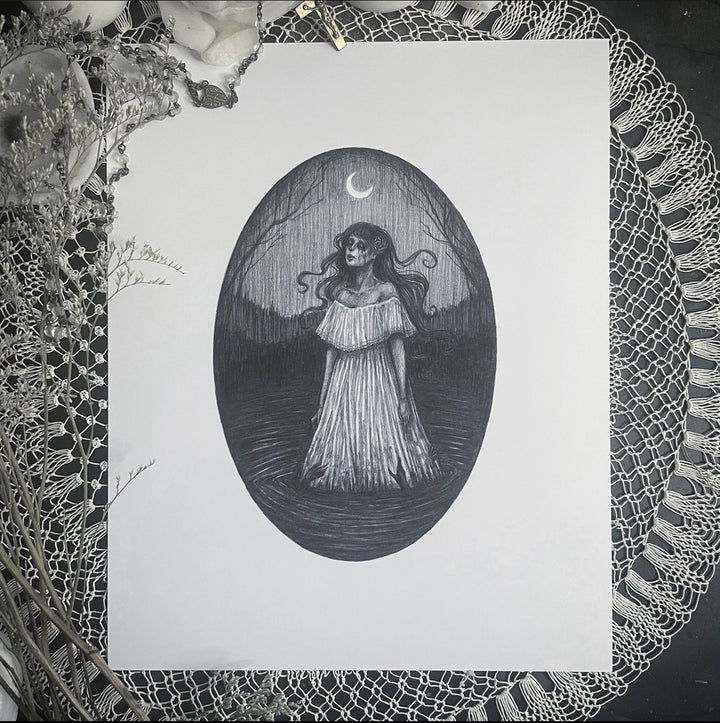 La Llorona - The Weeping Woman Print