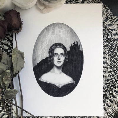 Mary Shelley Print
