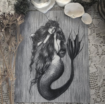 Mermaid Queen Print