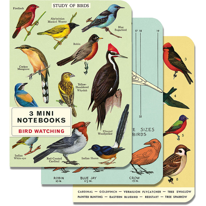 Bird Watching Mini Notebook Set