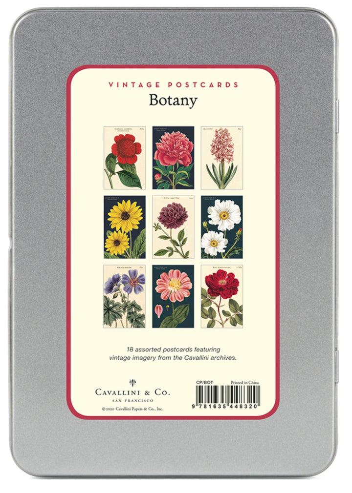 Botany Vintage Postcard Set