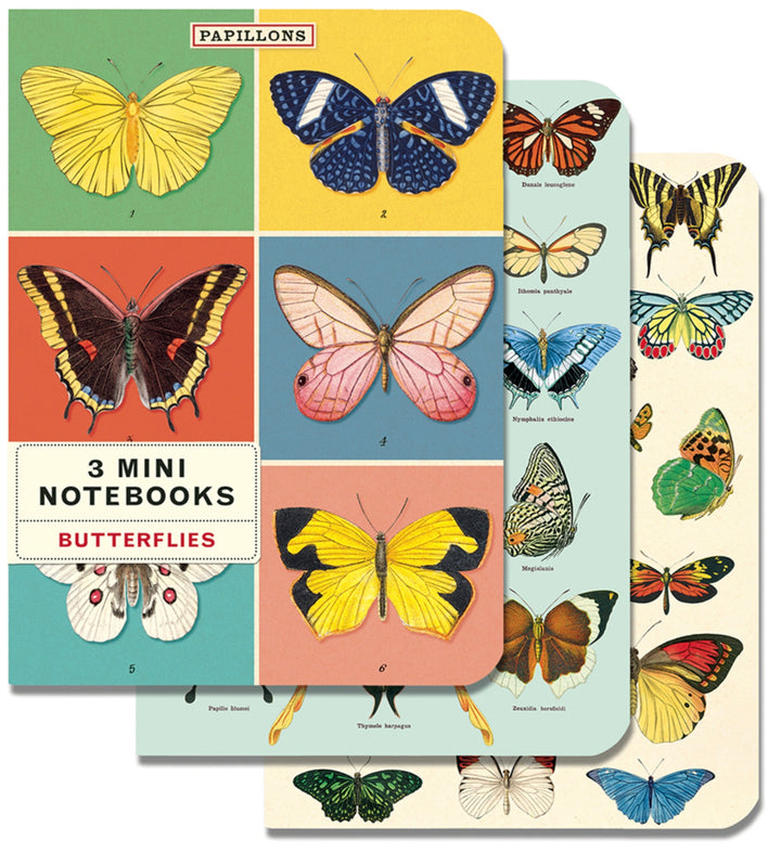 Butterflies Mini Notebook Set