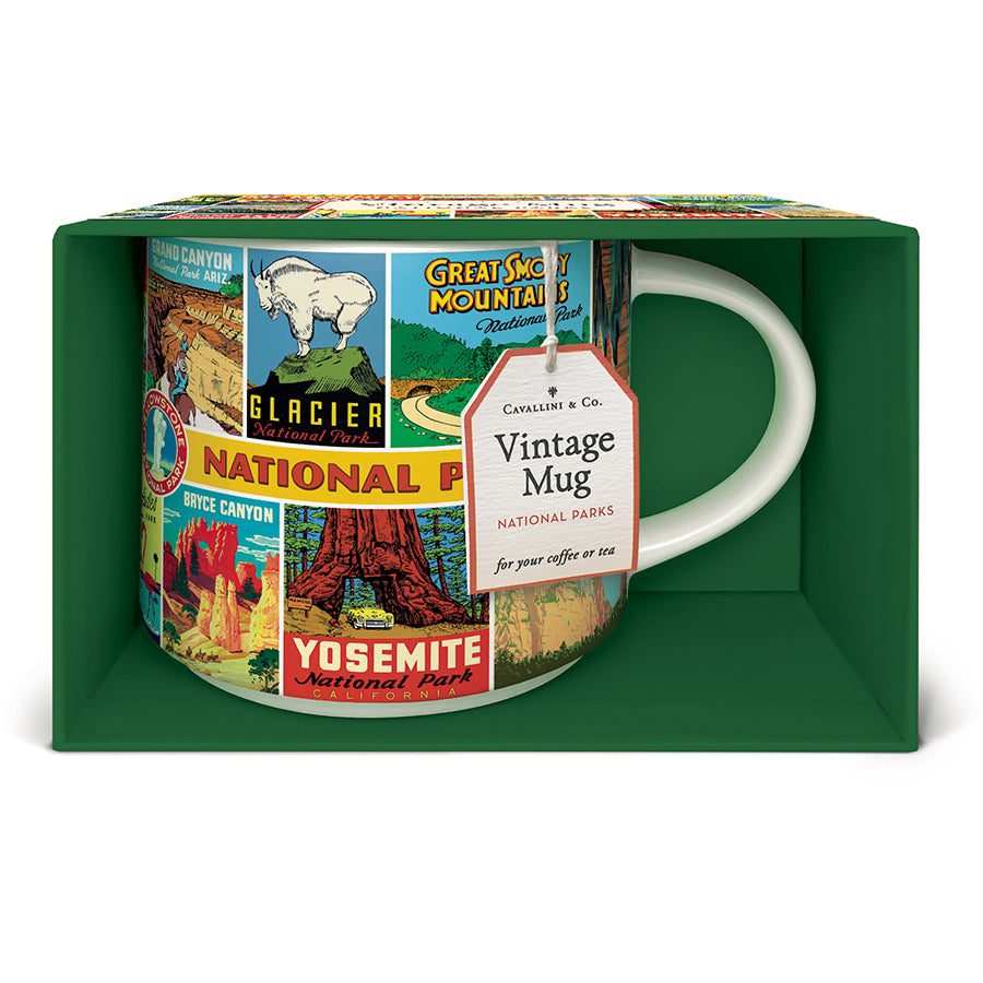 National Parks Vintage Ceramic Mug