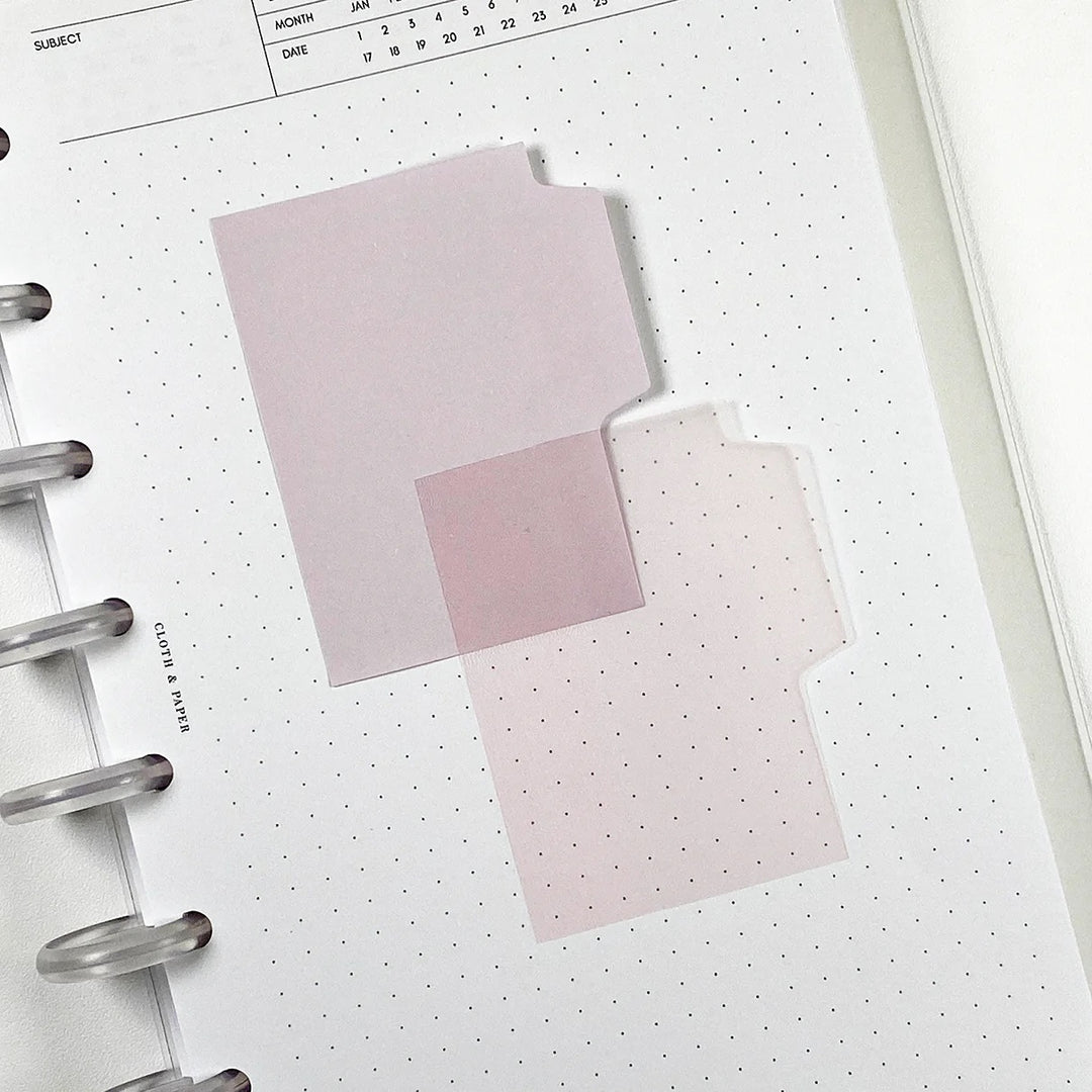 Tab Sticky Note Set - Cotton