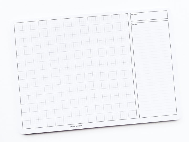 Engineering Grid Desk Pad