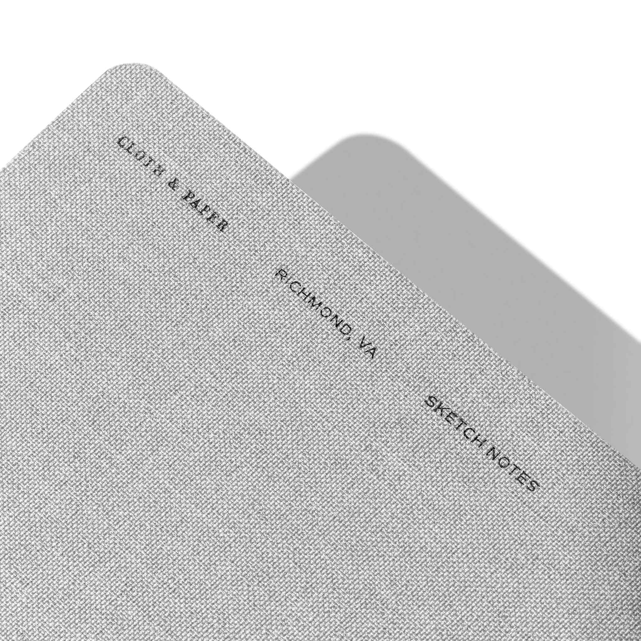 Cloth & Paper - Linen Spiral Sketchbook - Mini