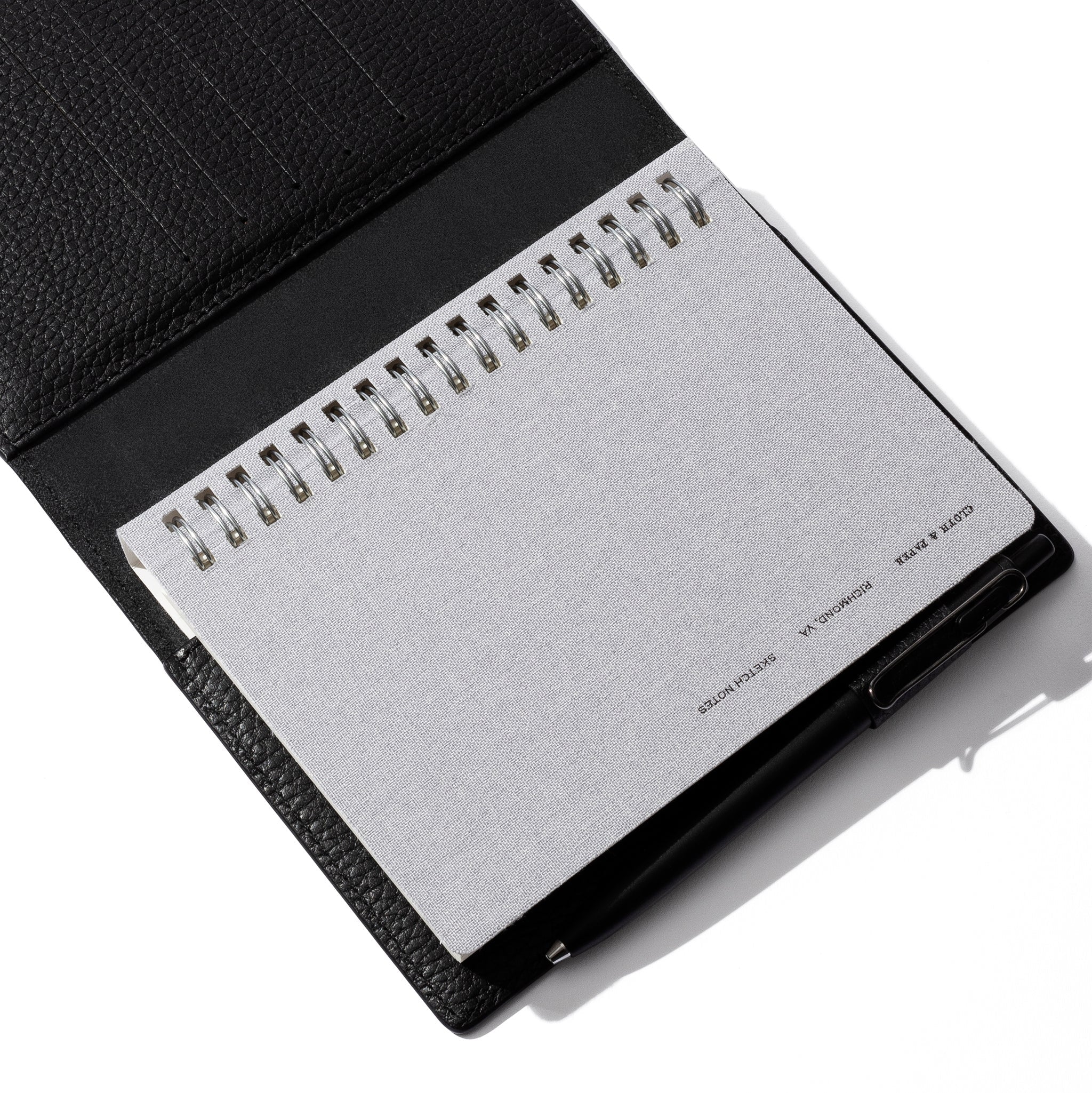 Cloth & Paper - Linen Spiral Sketchbook - Mini