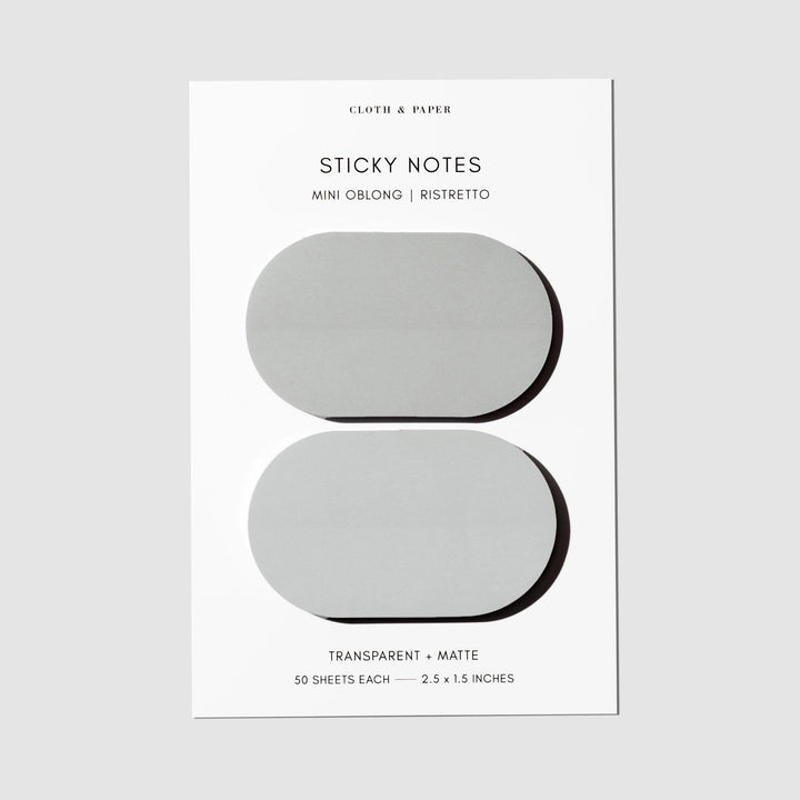 Mini Oblong Sticky Note Set