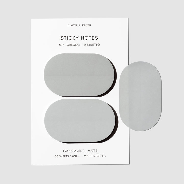 Mini Oblong Sticky Note Set