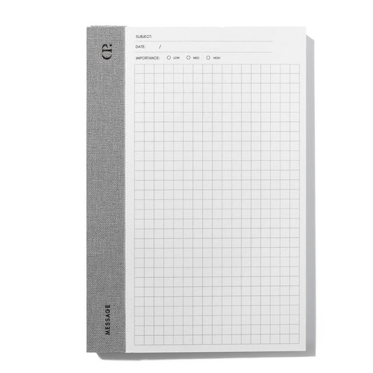 Left-Bound Graph Message Notepad