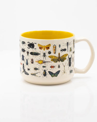 Beetles & Butterflies Ceramic Mug