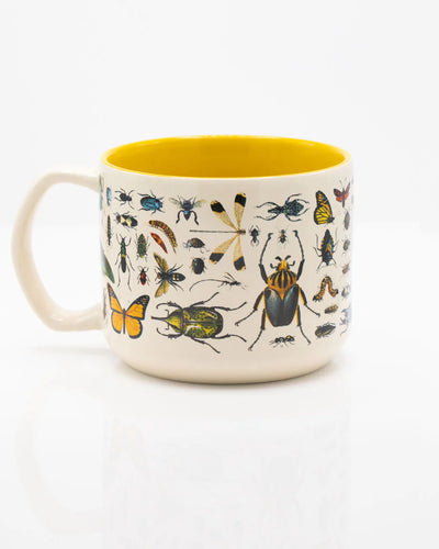 Beetles & Butterflies Ceramic Mug