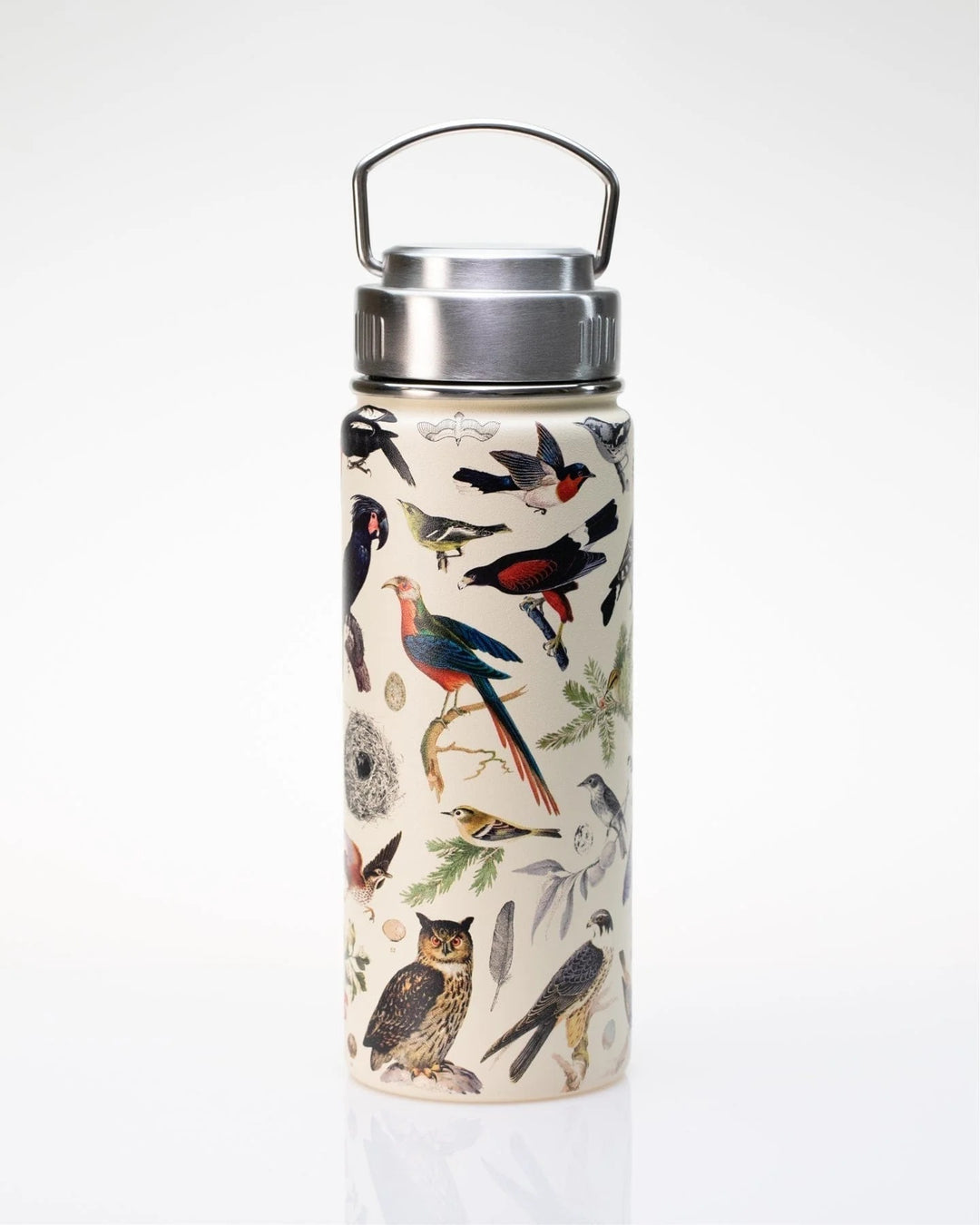 Birds & Feathers Water Bottle - 18 oz