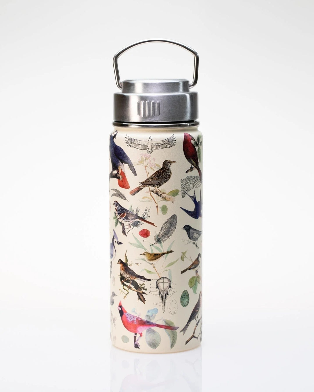 Birds & Feathers Water Bottle - 18 oz