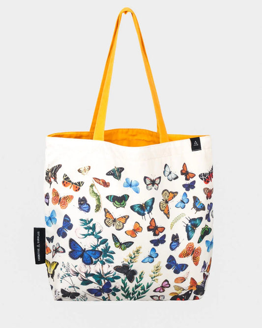 Butterfly Garden Reversible Tote