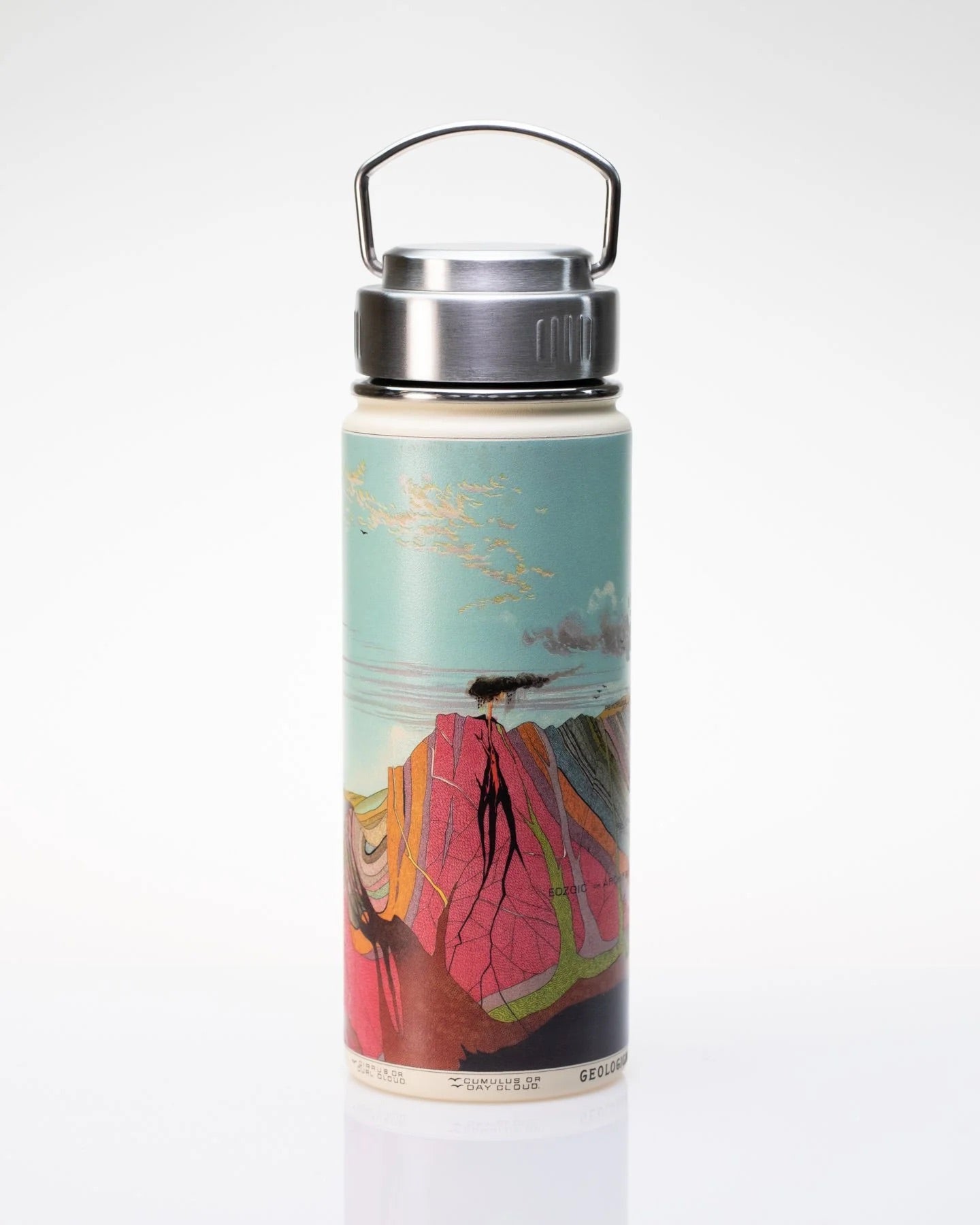 Cognitive Surplus Earth's Geology Water Bottle