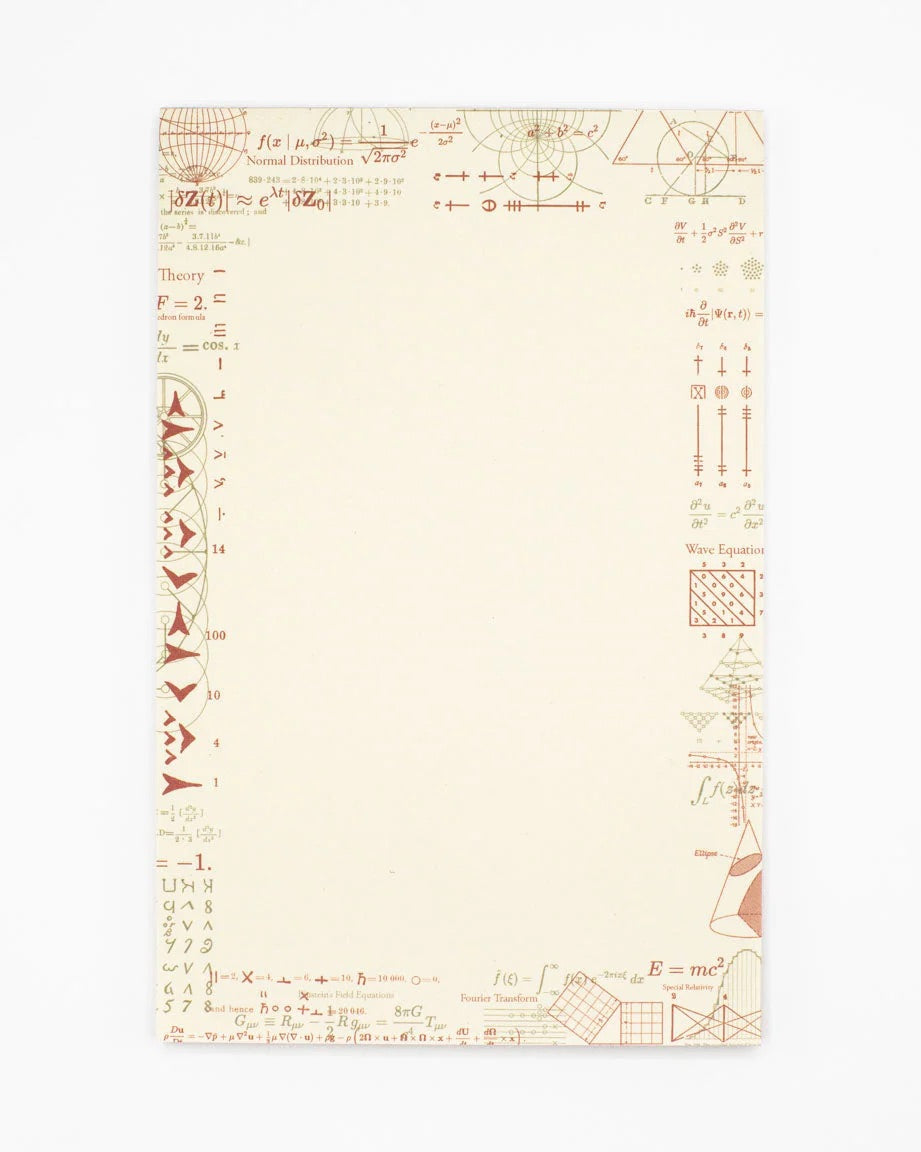 Equations that Changed the World Notepad
