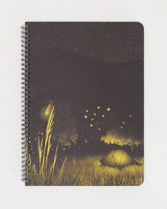 Firefly Meadow - Helix Spiral Journal Medium