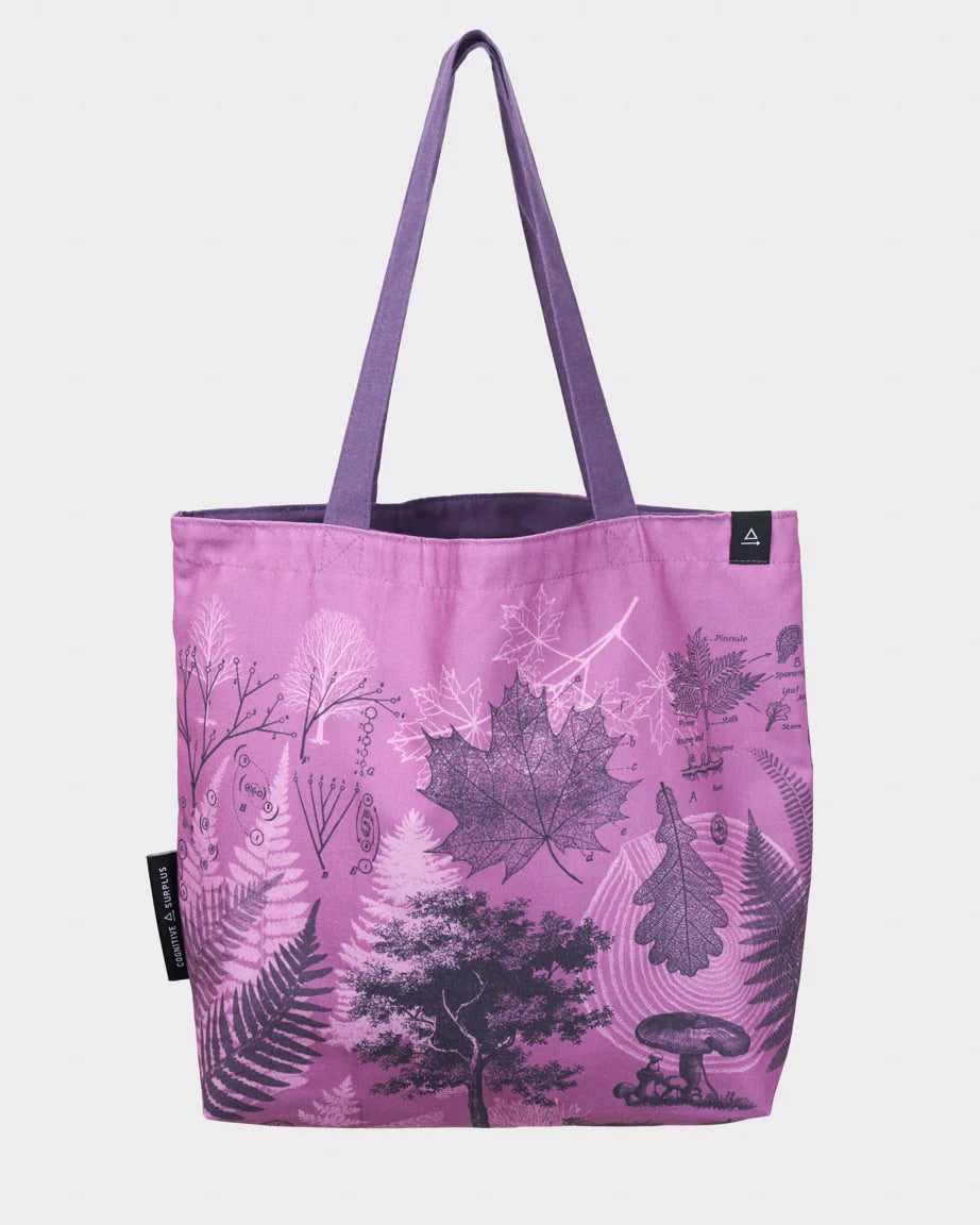 Forest At Dusk Reversible Canvas Tote